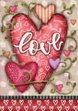 Flower Love Hearts Flag image 2