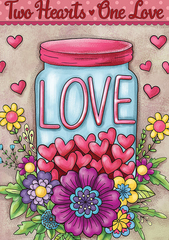 Jar of Love Flag image 1