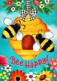 Bee Happy Hive Flag image 2