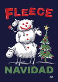 Fleece Navidad Snowman Image 2