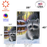 Winter Lodge Raccoon Image 6