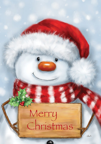 Merry Christmas Snowman Image 1