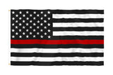 Thin Red Line 3x5 Flag Image