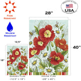 Poppies & Daisies Flag image 6