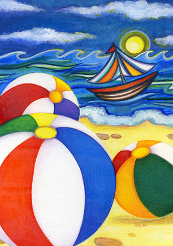 Beach Balls Flag image 1
