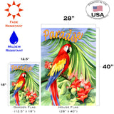 Macaw Paradise Flag image 6
