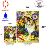 Flower Kitty Flag image 6