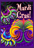 Happy Mardi Gras Flag image 2
