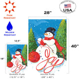 Knitting Snowman Flag image 6
