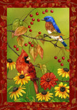 Birds N Berries Flag image 2