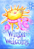 Winter Welcome Flag image 2