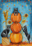 Harvest Cats Flag image 2