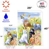 Flower Cats Flag image 6
