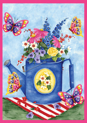 Butterfly Bouquet Flag image 1