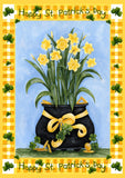 Lucky Daffodils Flag image 2