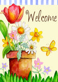 Potted Welcome Flag image 2