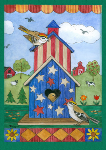 American Birdhouse Flag image 1