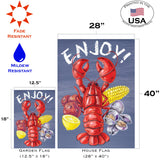 Lobster Clam Bake Flag image 6