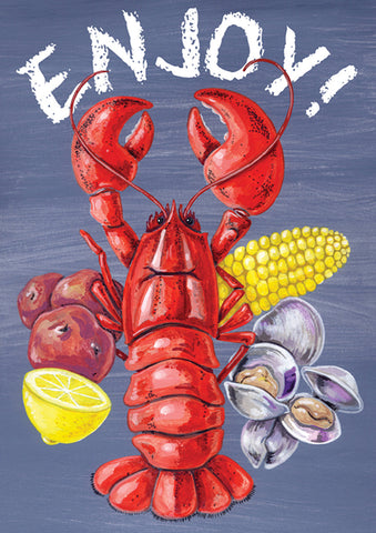 Lobster Clam Bake Flag image 1