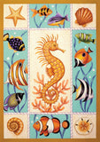 Seahorse & Fish Flag image 2