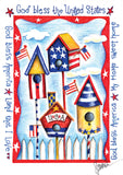 USA Birdhouse Flag image 2