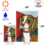 Pawcasso-Beagle Flag image 6