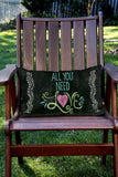 All You Need Is Love Chalkboard Image 5