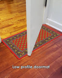 French Paisley- Red Door Mat image 6