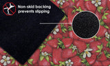 Strawberry Collage Door Mat image 7
