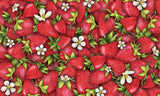 Strawberry Collage Door Mat image 2