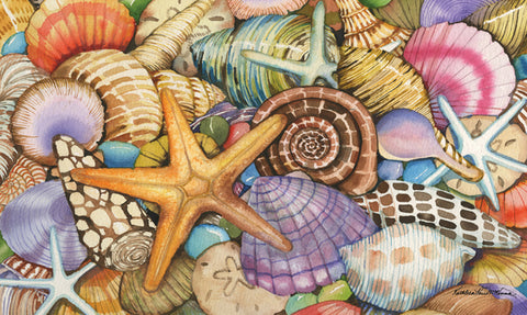 Shells Of The Sea Door Mat image 1