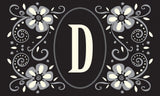 Classic Monogram- D Door Mat image 2
