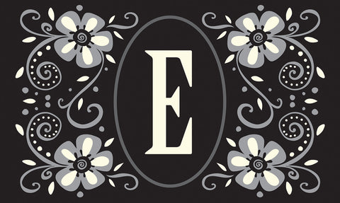 Classic Monogram- E Door Mat image 1
