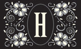 Classic Monogram- H Door Mat image 2