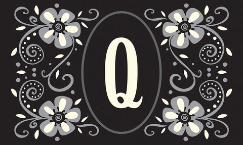 Classic Monogram- Q Door Mat image 1