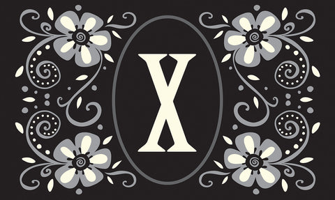 Classic Monogram- X Door Mat image 1