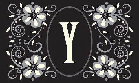 Classic Monogram- Y Door Mat image 1