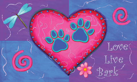Love Live Bark Door Mat image 1