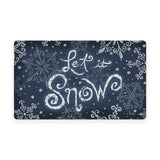 Let It Snow Door Mat image 1