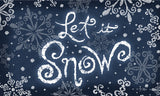 Let It Snow Door Mat image 2