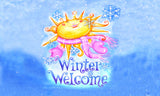 Winter Welcome Door Mat image 2