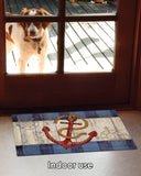 Rustic Anchor and Compass Door Mat image 5