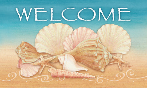 Welcome Shells Door Mat image 1