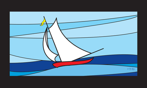 Set Sail Door Mat image 1