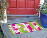 Flowers and Stripes Door Mat image 4