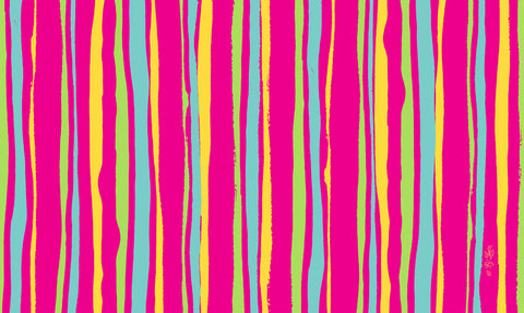 Pink Stripes Door Mat image 1
