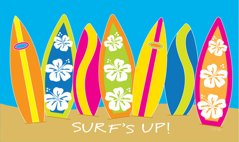 Surf Boards Door Mat image 1