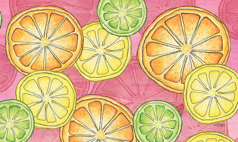 Citrus Toss Door Mat image 1