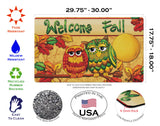 Fall Owls Door Mat image 3