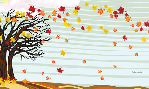 Autumn Winds Door Mat image 1